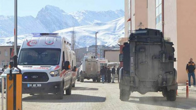 Hakkari'de antiyeye saldr dzenlendi