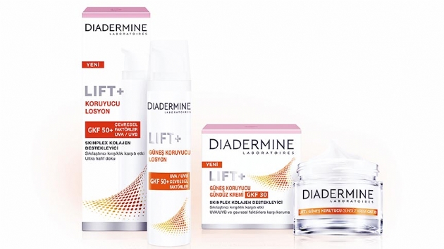 Diadermine Lift+ ile zamana ve gnee kar cildinizi koruyun 