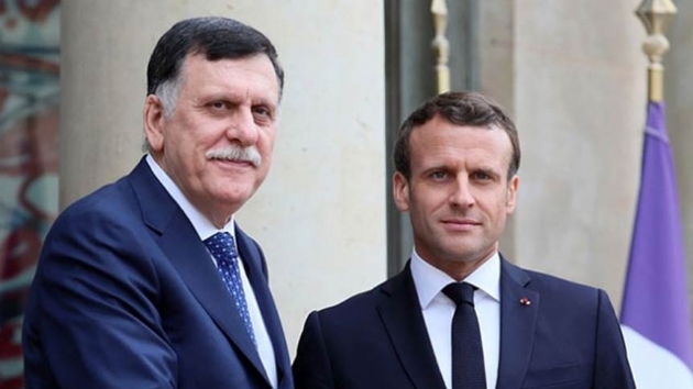 UMH Bakanlk Konseyi Bakan Serrac Macron'a 'Trablus' kt