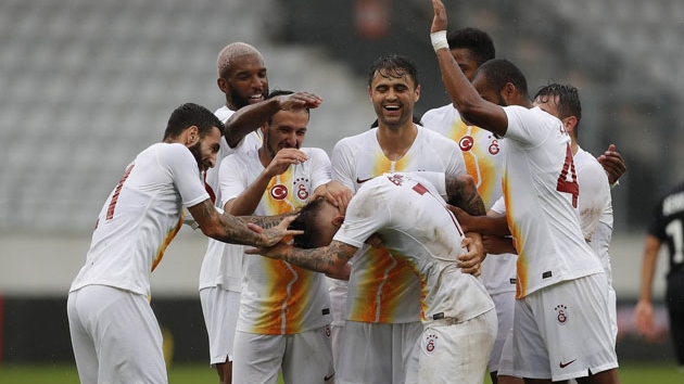 Galatasaray kampn son mandan galibiyetle ayrld