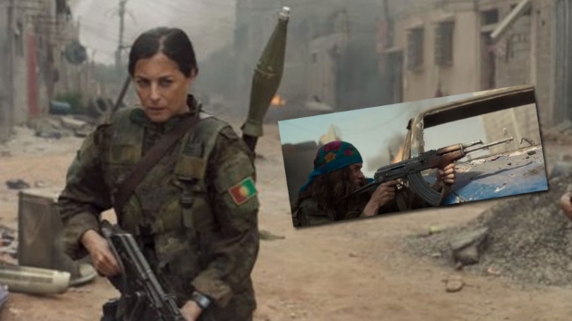 Franszlardan eli kanl bebek katillerine film destei! YPG'li terristleri kahraman yaptlar