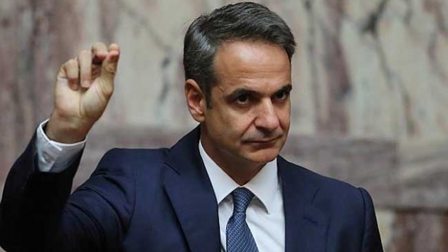 Yunanistan Babakan Miotakis Kbrs ziyaret ediyor