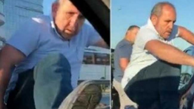 Hamile kadna trafikte deheti yaatan sanklar bugn hakim karsna kyor