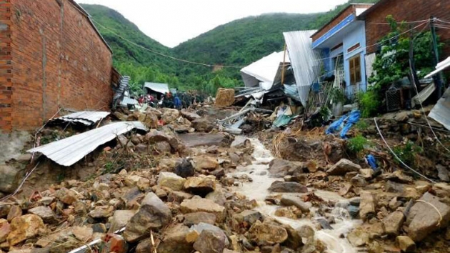 Vietnam'da meydana gelen toprak kaymasnda 2 kii ld, 3 kii yaraland