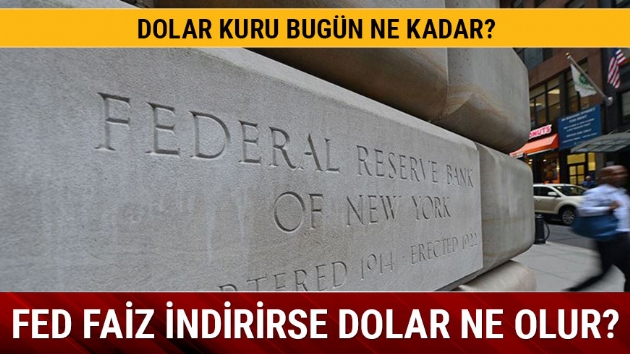 Merkez Bankas dolar kuru anlk ne kadar? Fed faiz indiriminden sonra dolar ne oldu?