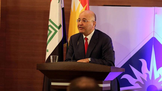  Irak Cumhurbakan Salih: Su meselesi Trkiye ile ilikilerimizin en nemli ynn oluturuyor