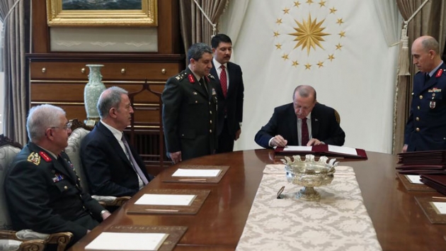 Başkan Erdoğan, YAŞ kararlarını onayladı