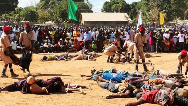 Mozambik'te tarihi bar anlamas 