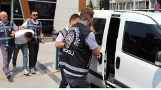 Kocaeli'de 40 saniyede 80 bin TL'lik vurgun yapan hrszlardan 2'si tutukland