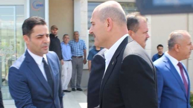 ileri Bakan Sleyman Soylu, Hatay'da