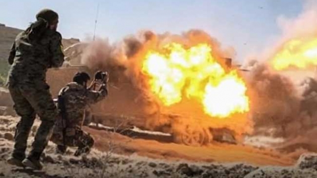 YPG/PKK'l terristlerden SO mevzilerine saldr