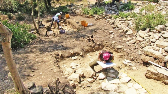 Antik Pedasa Kentinde kaz almalar balatld