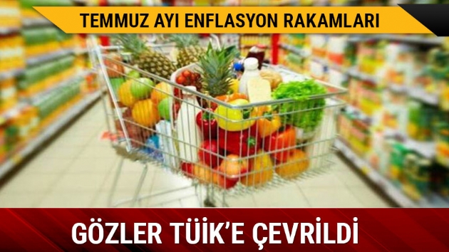 Temmuz ay enflasyon rakamlar belli oldu! 