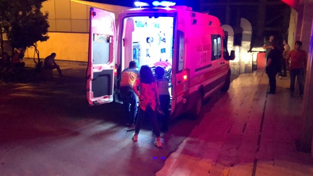 Ensesine isabet eden kurunu ta zannetti