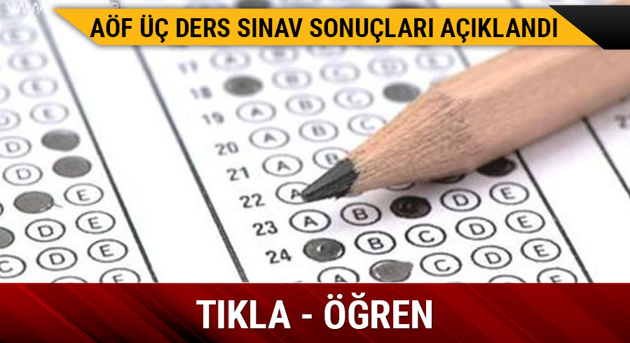 A�F �� ders s�nav sonu�lar� a��kland�! A�F �� ders s�nav sonucu nas�l ��renilir?