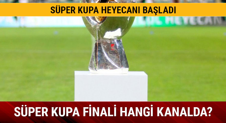 Galatasaray Akhisar ma�� �ifreli mi? S�per Kupa finali hangi kanalda saat ka�ta?