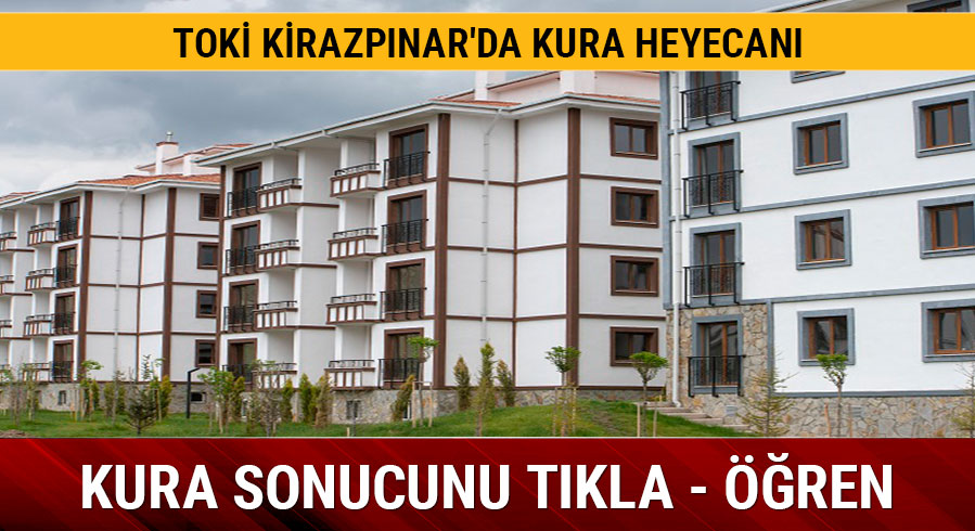 TOK� Kirazp�nar kura sonucu sorgulama ekran�: TOK� Kirazp�nar kuras� �ekildi!