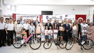 Kk trafik mfettileri bisikletlerine kavutu