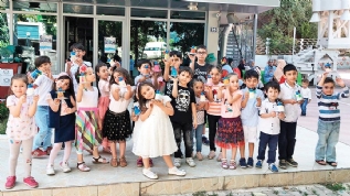 Buseli renciler yeteneklerini kefetti