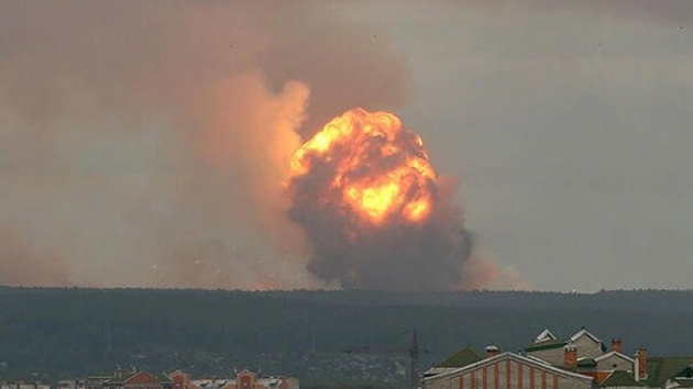 Rusya'da askeri birlikte meydana gelen patlamada 5 kii hayatn kaybetti
