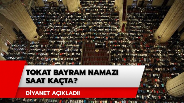 Tokat Kurban Bayram namaz saati