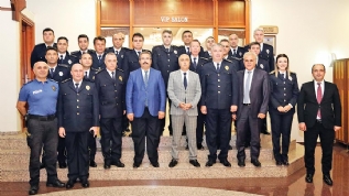 Denizli Emniyetinde rtbe terfi treni