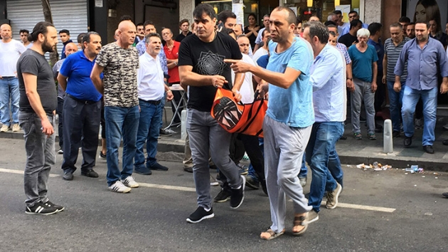 Kathane'de tartt kiiyi karnndan vurdu