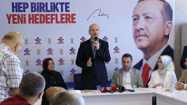 ileri Bakan Soylu, stanbul'da