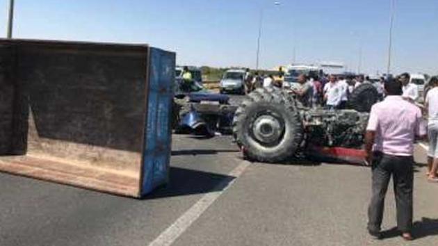 anlurfa'da trafik kazas:14 yaral