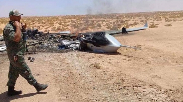 Sava tarihinde bir ilk! Trk lazer silah Libya'da casus HA'y vurdu