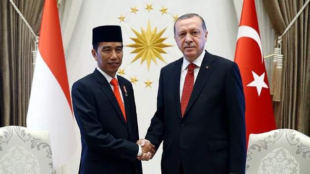 Bakan Erdoan, Endonezya Cumhurbakan Widodo'yla grt