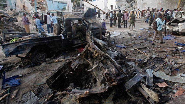 Somalide askeri sse bombal saldr dzenlendi: 15 l
