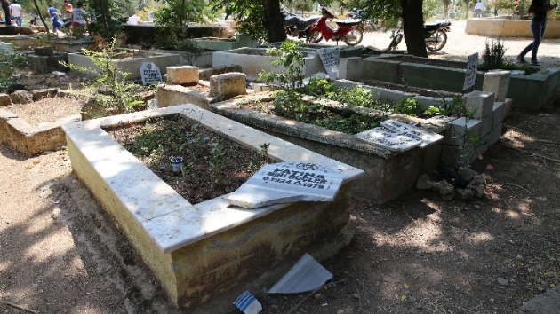 Reyhanl'da mezarlarn tahrip edilmesiyle ilgili 6 kii gzaltna alnd