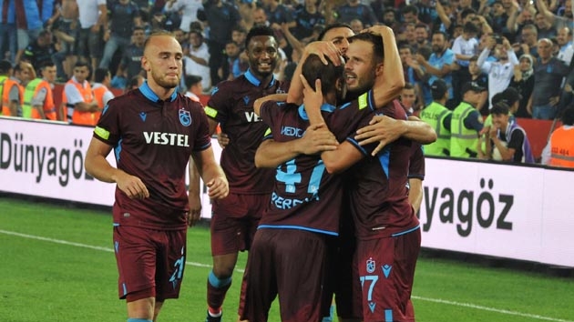 Trabzonspor'dan Komu'da byk zafer