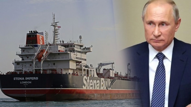ran'n alkoyduu ngiliz tankerin sahibi irketten Putin'e yardm mektubu
