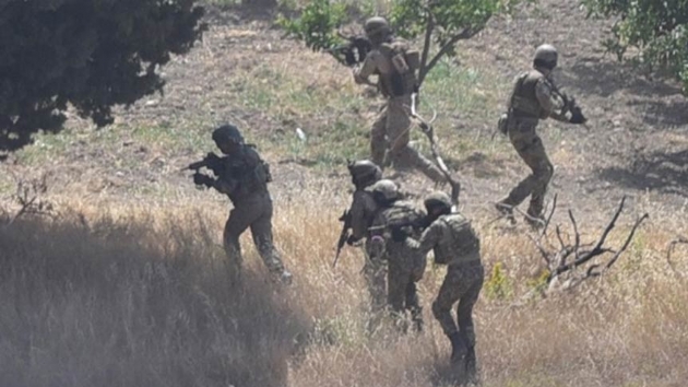 Hakkari'de terr rgt PKK'ya ynelik operasyonda ok sayda mhimmat ele geirildi