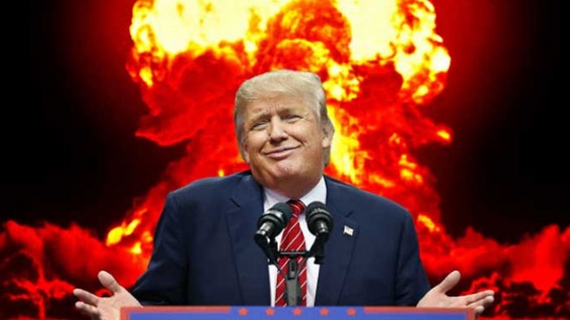 Trump'tan artan teklif: Neden kasrgalarn tam merkezine nkleer bomba atmyoruz?