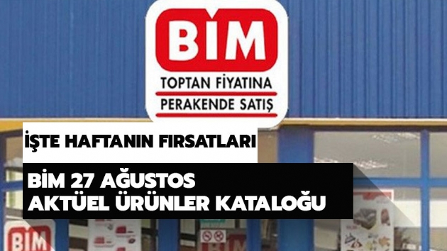 BM aktel rnler katalounda neler var? BM aktel 27 Austos 2019 katalou!