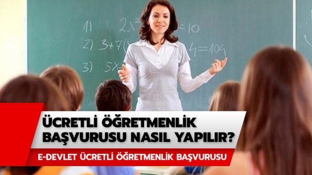 e-Devlet cretli retmenlik bavurusu nasl yaplr? 