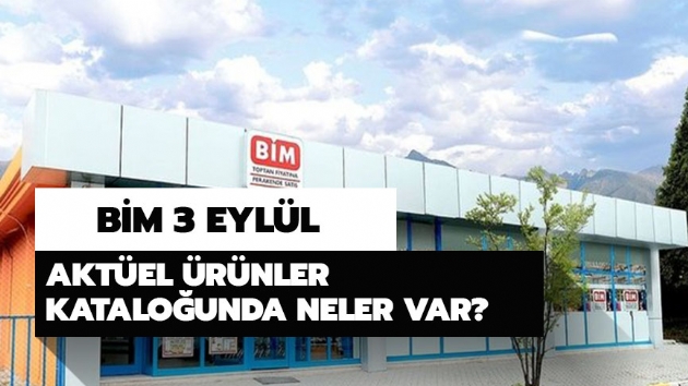 BM 3 Eyll aktel rnler katalou! 
