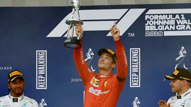 Belika Grand Prix'sini Leclerc kazand
