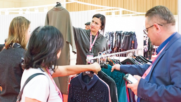 Tekstilciler mteriyi dnyay dolap bulacak