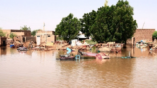 Sudandaki sel felaketinde 78 kii hayatn kaybetti