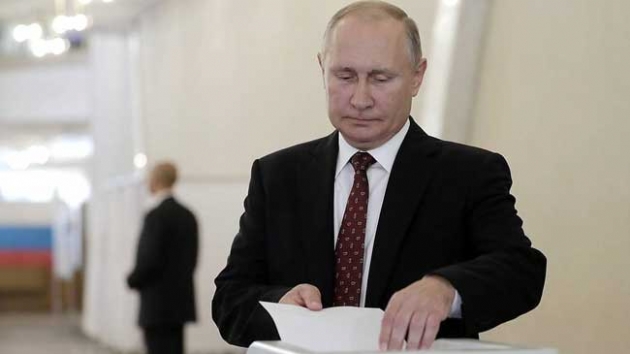 Rusya'da yerel seimin galibi Putin oldu