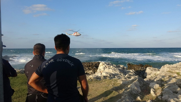 Denizde kaybolan 14 yandaki Emirhan'dan ac haber