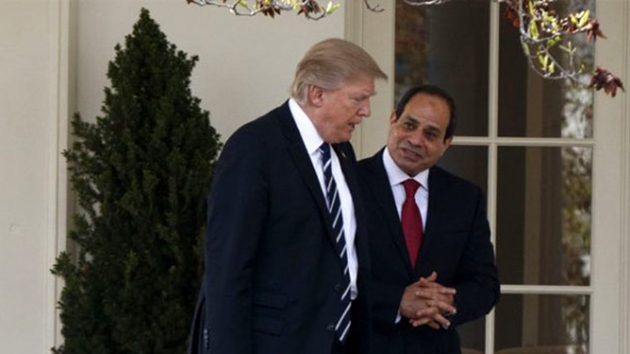 Trump'tan Sisi'ye souk du: Benim en favori diktatrm nerede?