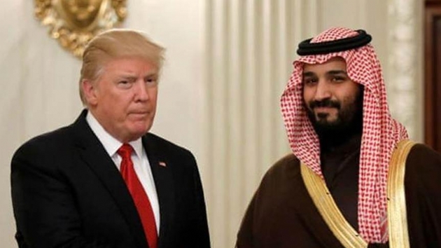 ABD Bakan Trump Suudi Veliaht Prens bin Selman'la grt