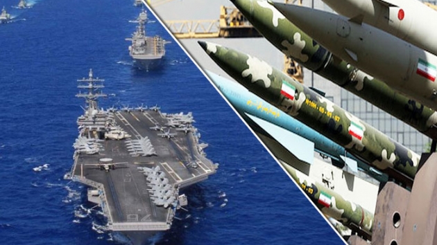 ran'dan ABD'ye tehdit: sleriniz ve uak gemileriniz fzelerimizin menzilinde