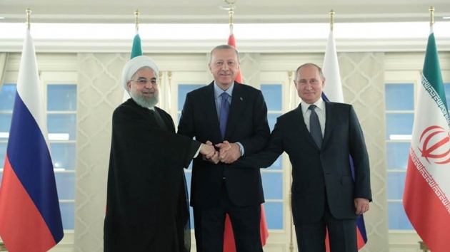 Trkiye-Rusya-ran l Zirvesi ortak bildirisi yaymland