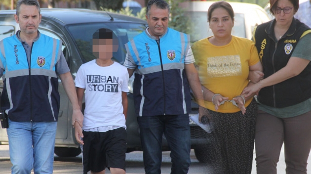 Adana'da sevgilisini 14 yandaki oluna ldrten firari anne yakaland